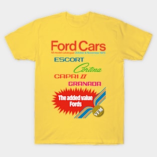 1975 FORD CARS CATALOGUE T-Shirt